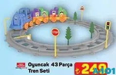 UÇAR OYUNCAK 43 PARÇA TREN SETİ fiyat ve kampanya bilgisi